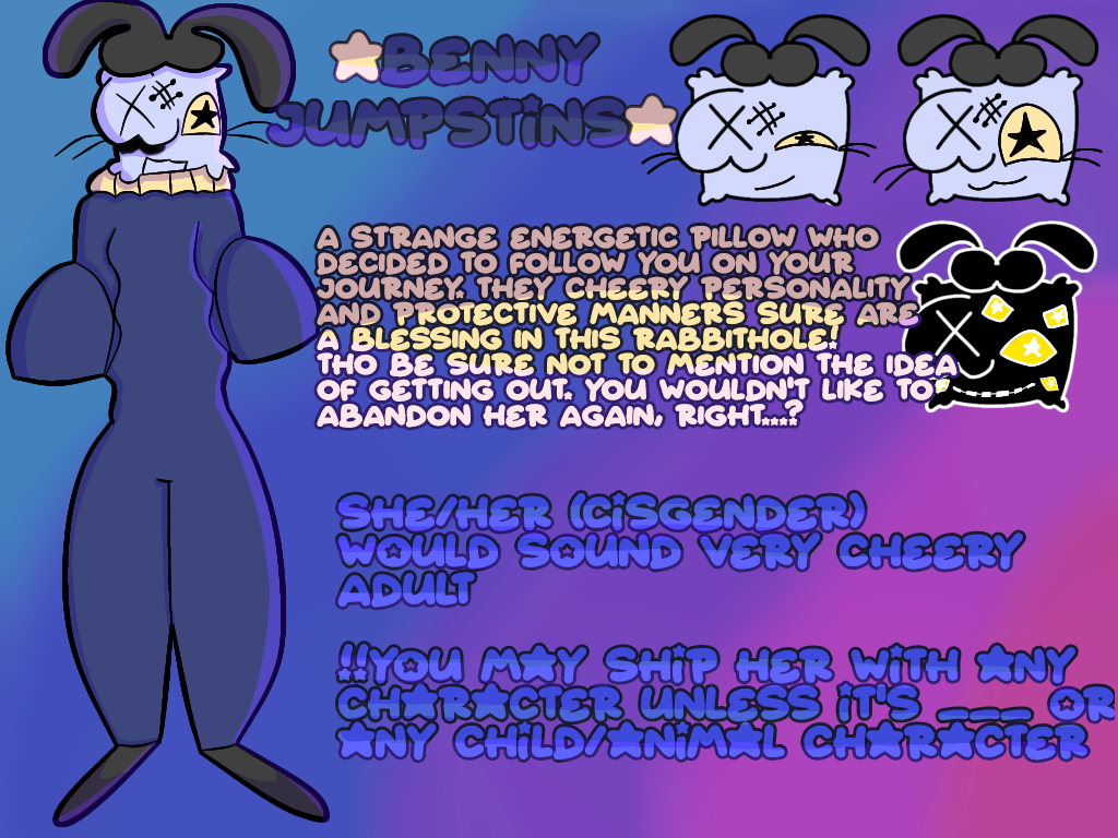 Benny reference sheet